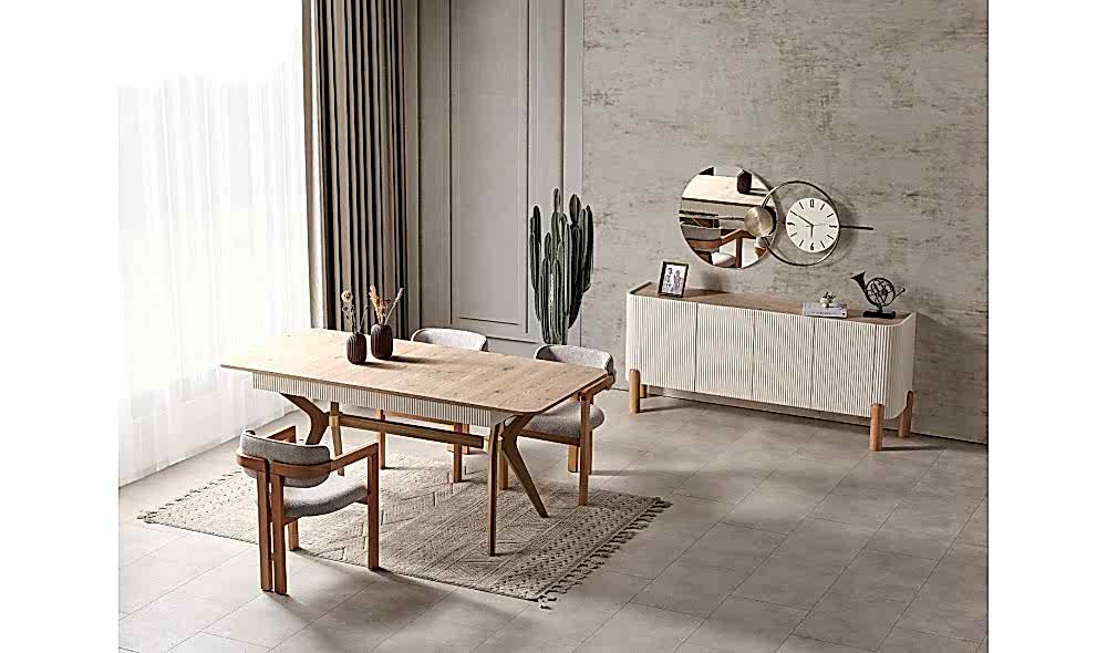 Bomonti · Yemek Odası Takımı %100 MDF