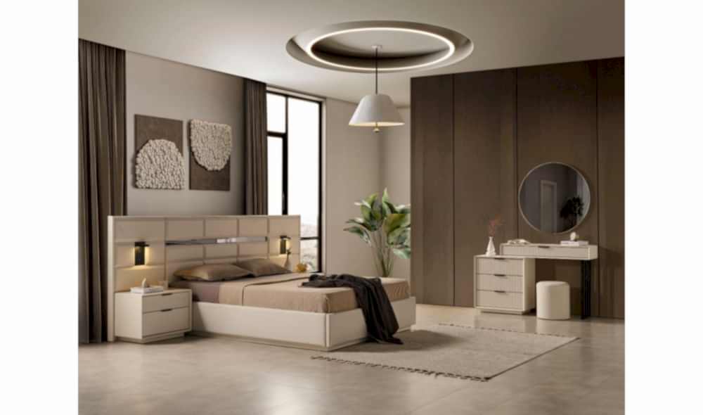 Lotus Köşe · Yatak Odası Takımı Yüzeysel MDF