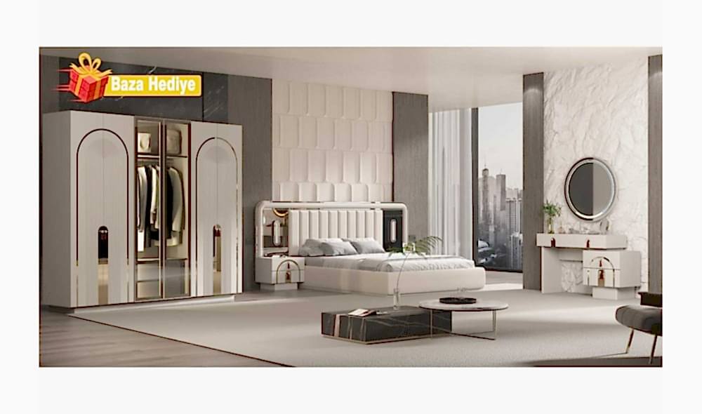 Roma · Yatak Odası Takımı Yüzeysel MDF