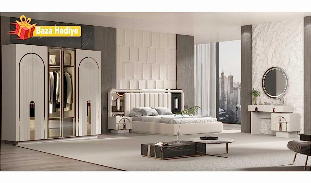 Roma · Yatak Odası Takımı Yüzeysel MDF