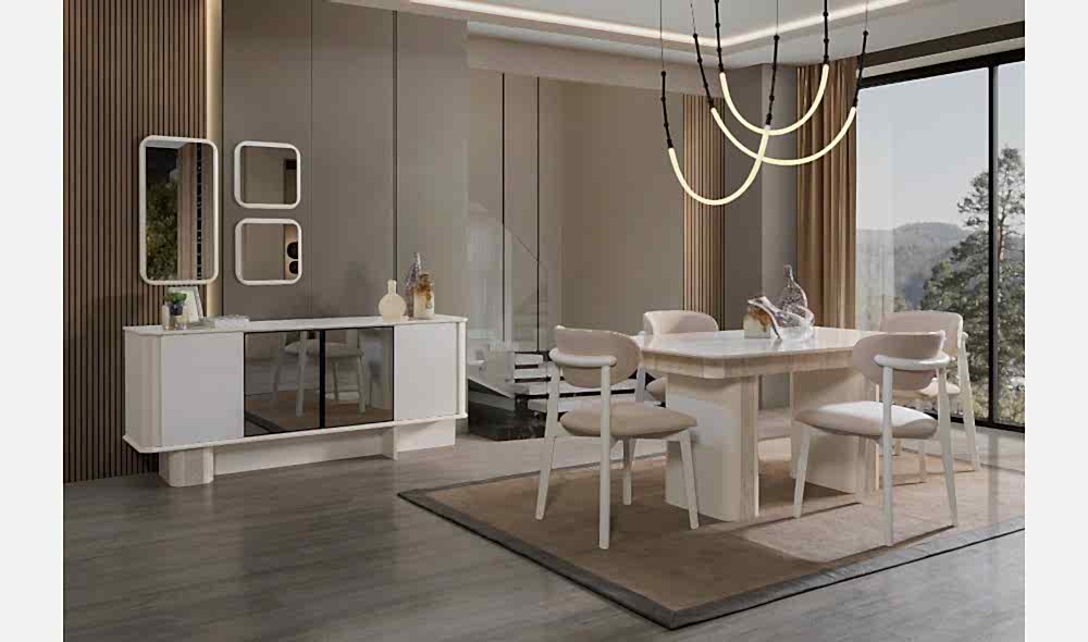 Mira · Yemek Odası Takımı %100 MDF