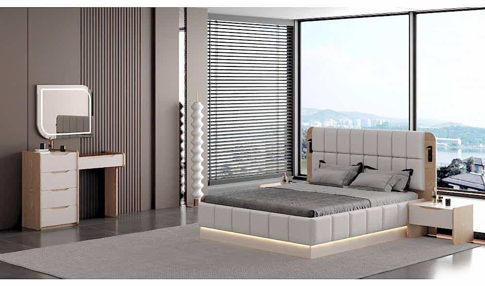 Pera Ceviz · Yatak Odası Takımı Yüzeysel MDF