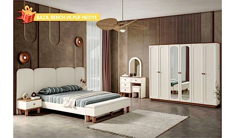 Bohem· Yatak Odası Takımı Yüzeysel MDF
