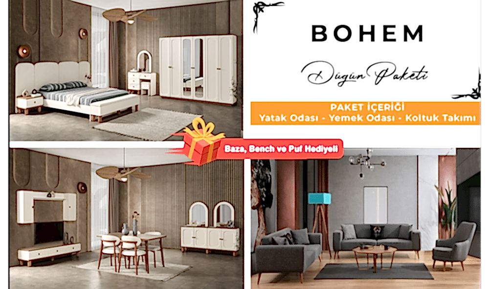 Bohem · Düğün Paketi