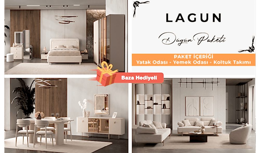 Lagün · Düğün Paketi %100 MDF