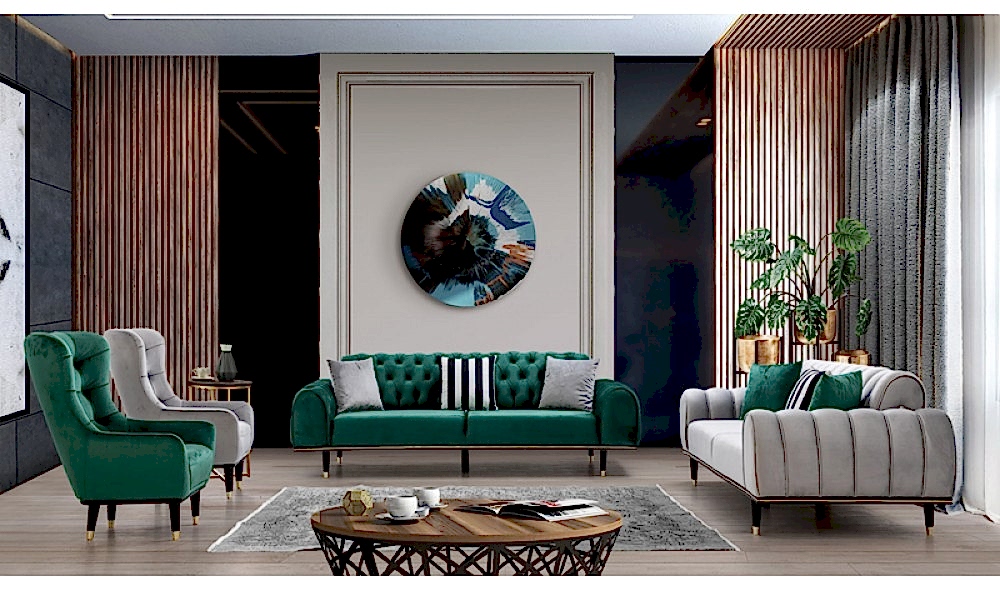 Paris 04 chester koltuk takımı (Yataklı Ürün)