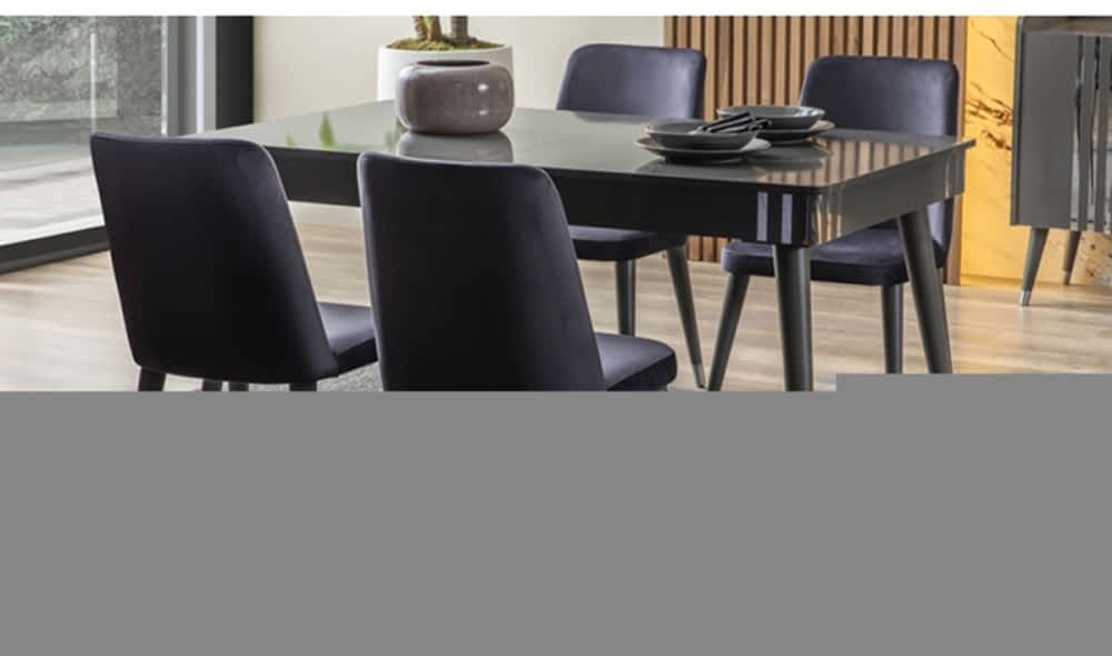 Gold Antrasir · Mutfak Masa Takımı