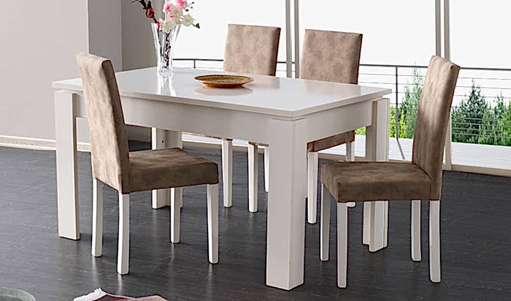 Kelebek Krem · Mutfak Masa Takımı