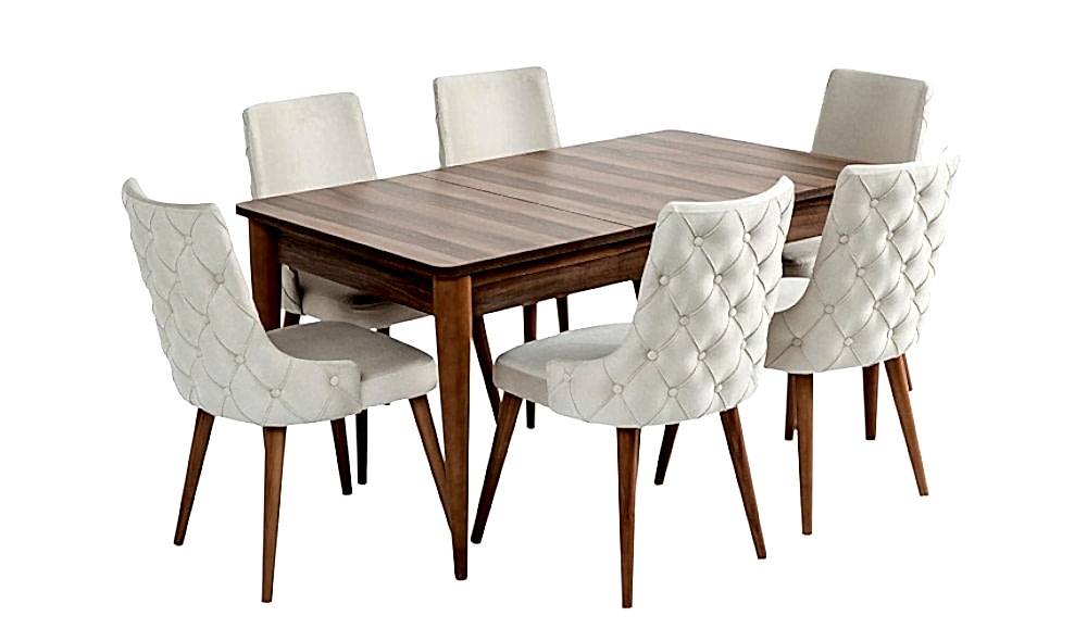 Torino Ceviz 02 · Mutfak Masa Takımı