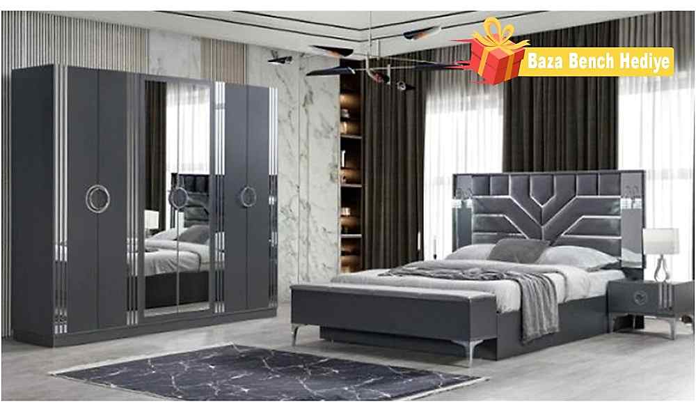 Lotto Antrasit · Yatak Odası Takımı