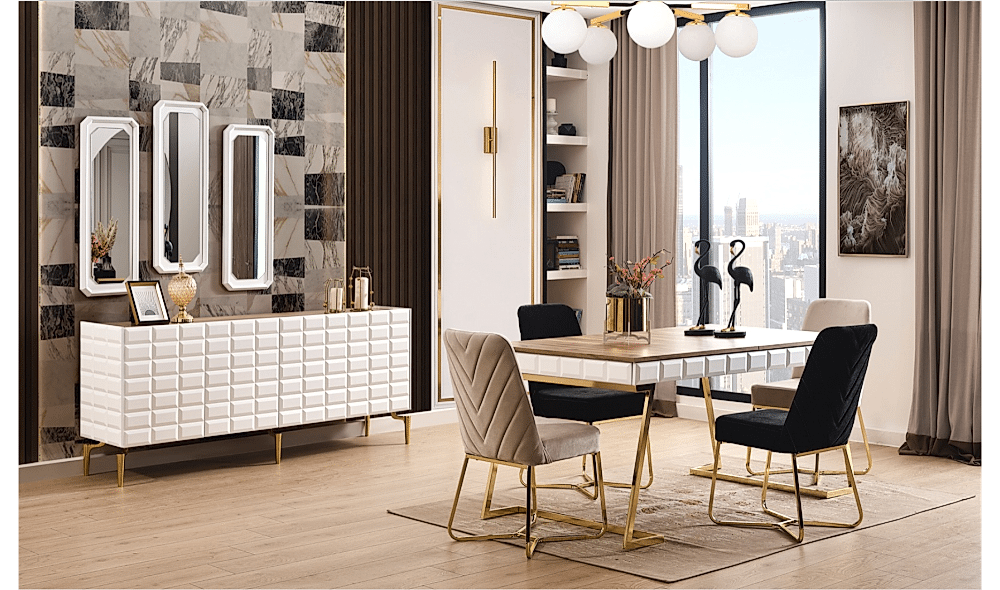  Ağva Aytaşı · Yemek Odası Takımı %100 MDF