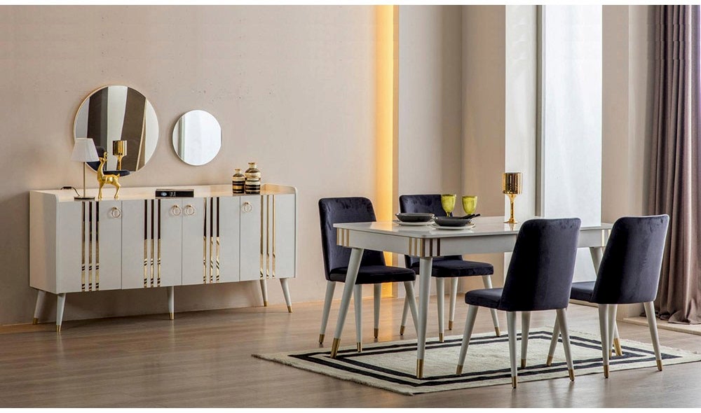 Lotus Beyaz · Yemek Odası Takımı
