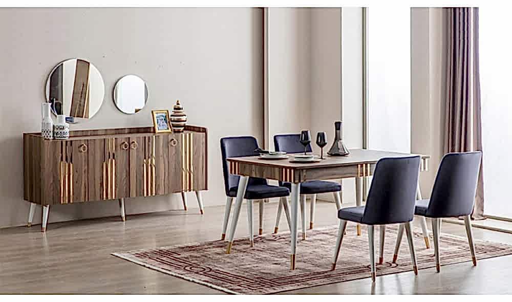 Lotus Ceviz · Yemek Odası Takımı